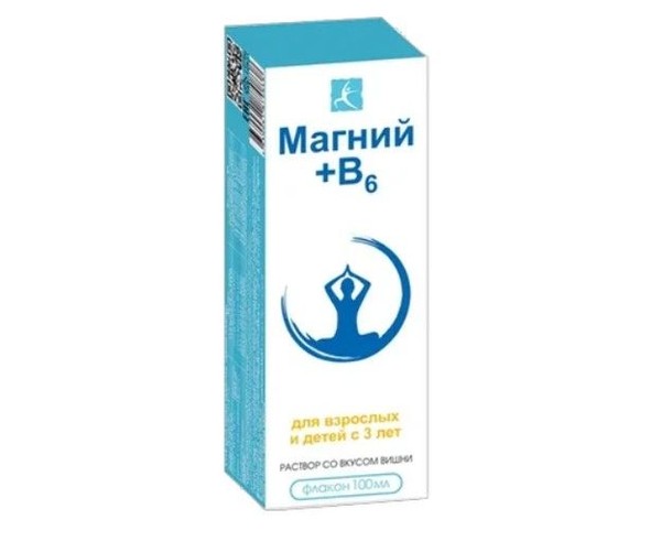 МИРРОЛЛА МАГНИЙ В6 РАСТВОР ДЛЯ ПРИЕМА ВНУТРЬ  100 МЛ №1