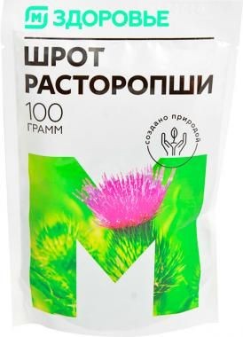 МАГНИТ ЗДОРОВЬЕ ШРОТ РАСТОРОПШИ ПОРОШОК  100 Г №1