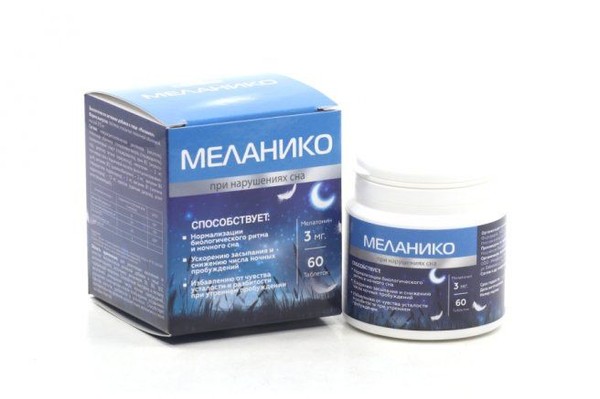 МИОФАРМ МЕЛАНИКО ТАБЛЕТКИ 3 МГ 310 МГ №60