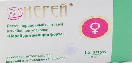 НЕРЕЙ СВЕЧИ ПАНТОВЫЕ ФОРТЕ ДЛЯ ЖЕНЩИН СУППОЗИТОРИИ РЕКТАЛЬНЫЕ   №15