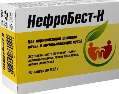 НЕФРОБЕСТ-Н КАПСУЛЫ  0,42 Г №60