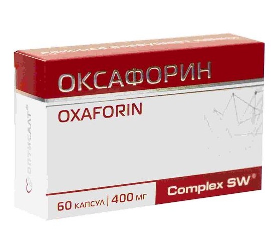 ОКСАФОРИН  КАПСУЛЫ 400 МГ   №60