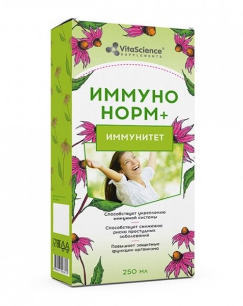 VITALIFE/VITASCIENCE ИММУНОНОРМ+ БАЛЬЗАМ  250 МЛ №1