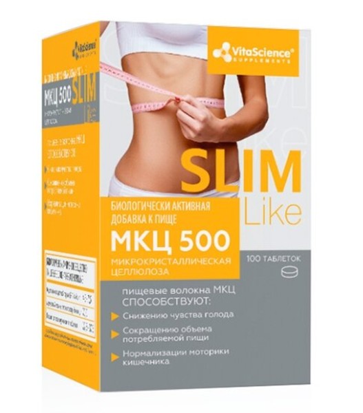 VITALIFE/VITASCIENCE МКЦ 500 ТАБЛЕТКИ  0,5 Г №100