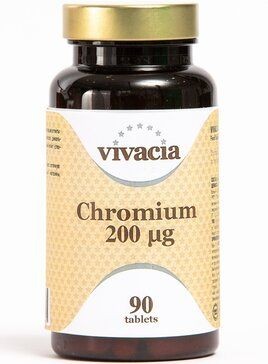 VIVACIA CHROMIUM ТАБЛЕТКИ 200 МКГ №90