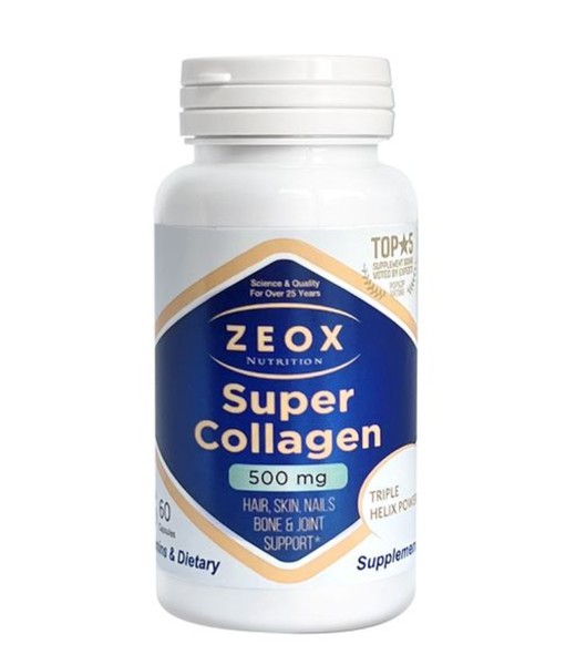 ZEOX NUTRITION СУПЕР КОЛЛАГЕН КАПСУЛЫ  620 МГ №60