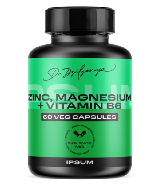 IPSUM DR DZIDZARIYA ZMA/ЦИНК+МАГНИЙ+B6 КАПСУЛЫ  776 МГ №60