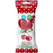ACTIFRUIT/АКТИФРУТ ПЕТУШОК С ЦИНКОМ И ВИТ С ЛЕДЕНЦЫ [ВИШНЯ]  17 Г №1