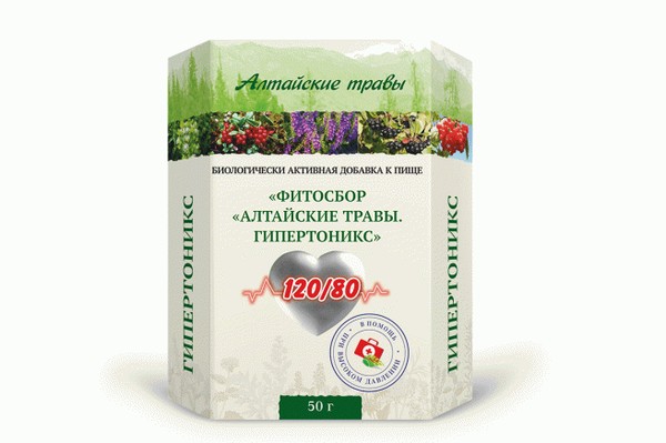 ГИПЕРТОНИКС АЛТАЙСКИЕ ТРАВЫ ФИТОСБОР 50 Г №1