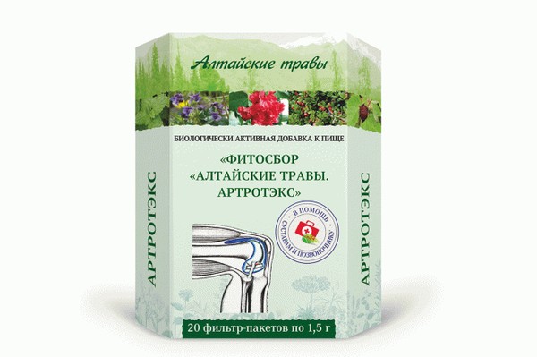 ФИТОСБОР АЛТАЙСКИЕ ТРАВЫ АРТРОТЭКС ЧАЙ  1,5 Г №20