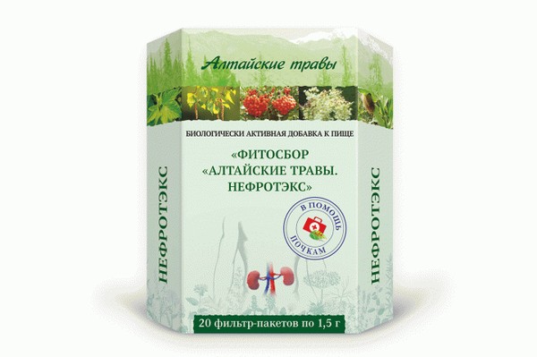 AVEO АЛТАЙСКИЕ ТРАВЫ НЕФРОТЭКС СЫРЬЕ РАСТИТЕЛЬНОЕ ИЗМЕЛЬЧЕННОЕ  1,5 Г №20