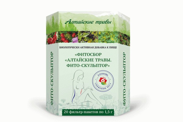 ФИТОСБОР АЛТАЙСКИЕ ТРАВЫ ФИТО-СКУЛЬПТОР СБОР РАСТИТЕЛЬНЫЙ  1,5 Г №20