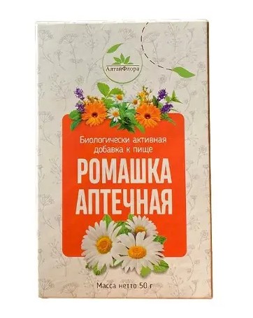 АЛТАЙФЛОРА РОМАШКА ЦВЕТКИ ФИТОЧАЙ  50 Г №1