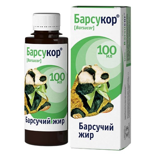 БАРСУКОР БАРСУЧИЙ ЖИР МАСЛО  100 МЛ №1