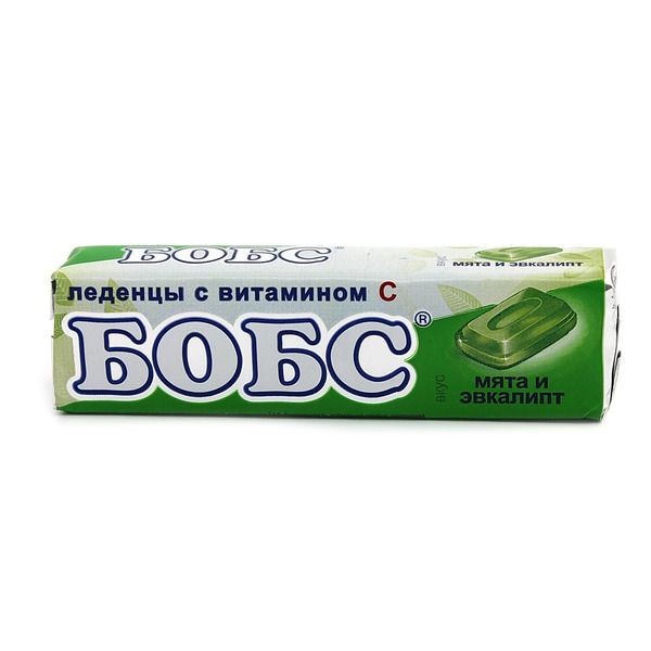 БОБС ЛЕДЕНЦЫ П/КАШЛЯ МЯТА ЭВКАЛИПТ ЛЕДЕНЦЫ    №10
