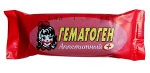 ГЕМАТОГЕН "АППЕТИТНЫЙ" ПЛЮС ПЛИТКА  50 Г №1