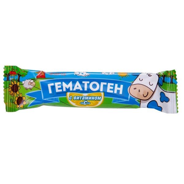 ГЕМАТОГЕН ФОРТЕ С ВИТАМИНОМ С ПЛИТКА  25 Г №1