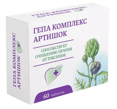 ВИТАМИР ГЕПА КОМПЛЕКС АРТИШОК ПРЕМИУМ ТАБЛЕТКИ ПОКРЫТЫЕ ПЛЕНОЧНОЙ ОБОЛОЧКОЙ  515 МГ №60