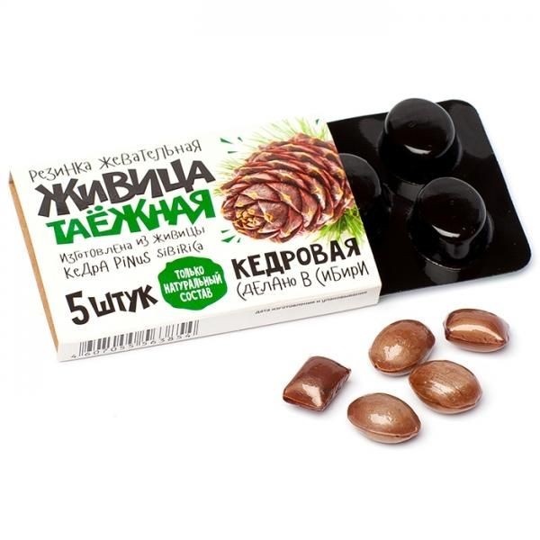 ЖИВИЦА ТАЕЖНАЯ СМОЛКА ЖЕВАТЕЛЬНАЯ КЕДР ПАСТИЛКИ ЖЕВАТЕЛЬНЫЕ    №5