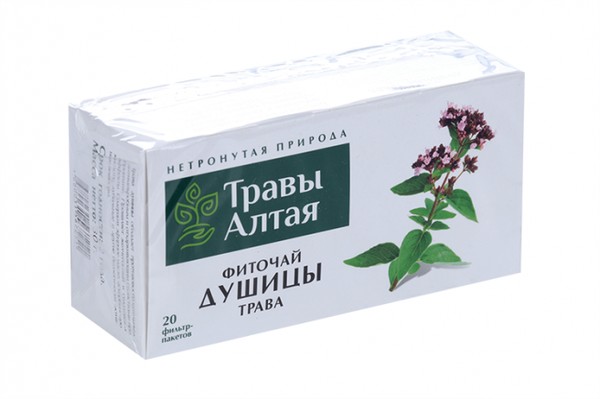 АЛТАЙ ТРАВЫ АЛТАЯ ФИТОЧАЙ ДУШИЦЫ ТРАВА СЫРЬЕ РАСТИТЕЛЬНОЕ ИЗМЕЛЬЧЕННОЕ  1,5 Г №20