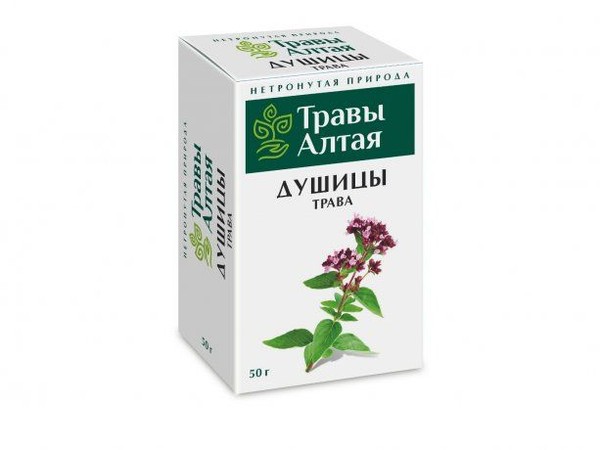 АЛТАЙ ТРАВЫ АЛТАЯ ФИТОЧАЙ ДУШИЦЫ ТРАВА СЫРЬЕ РАСТИТЕЛЬНОЕ ИЗМЕЛЬЧЕННОЕ  50 Г №1