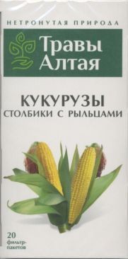АЛТАЙ ТРАВЫ АЛТАЯ КУКУРУЗЫ СТОЛБИКИ С РЫЛЬЦАМИ ФИТОЧАЙ  1,5 Г №20