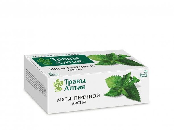 АЛТАЙ ТРАВЫ АЛТАЯ ФИТОЧАЙ МЯТЫ ПЕРЕЧНОЙ ТРАВА СЫРЬЕ РАСТИТЕЛЬНОЕ-ПОРОШОК  1,5 Г №20