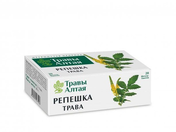 АЛТАЙ ТРАВЫ АЛТАЯ РЕПЕШКА ТРАВА ФИТОЧАЙ  1,5 Г №20