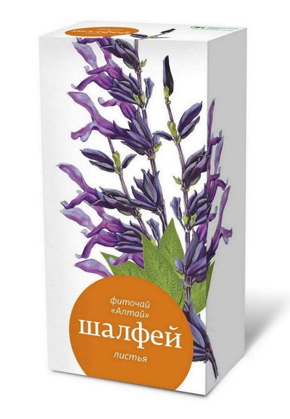 АЛТАЙ ШАЛФЕЯ ЛИСТЬЯ ФИТОЧАЙ ФИТОЧАЙ 1,5 Г №20