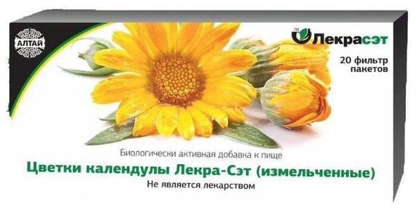 ЦВЕТКИ КАЛЕНДУЛЫ СЫРЬЕ РАСТИТЕЛЬНОЕ ИЗМЕЛЬЧЕННОЕ  1,5 Г №20