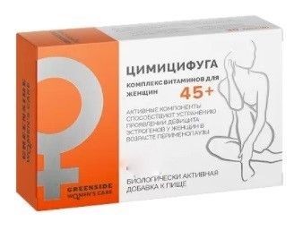 GREEN SIDE ЦИМИЦИФУГА С КОМПЛЕКСОМ ВИТАМИНОВ ДЛЯ ЖЕНЩИН 45+ КАПСУЛЫ  450 МГ №60