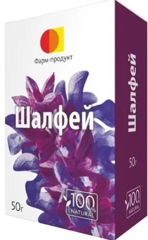 ШАЛФЕЯ ЛИСТ РАСТИТЕЛЬНОЕ СЫРЬЕ 50 Г №1
