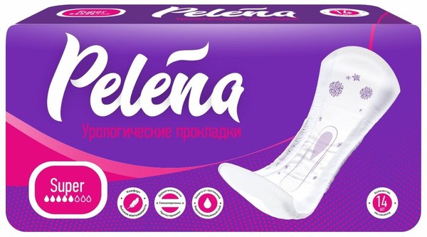 PELENA ПРОКЛАДКИ УРОЛОГИЧЕСКИЕ SUPER     №14