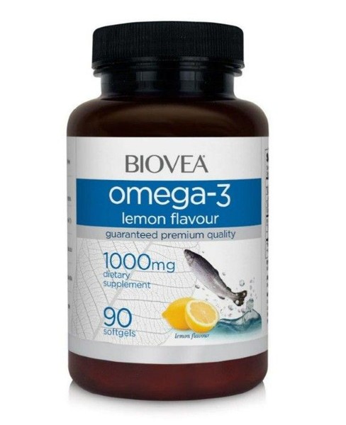 BIOVEA ОМЕГА-3 КАПСУЛЫ 1000 МГ 1,331 Г №90