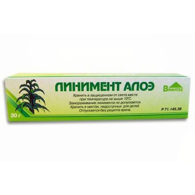 АЛОЭ ЛИНИМЕНТ  30 Г №1