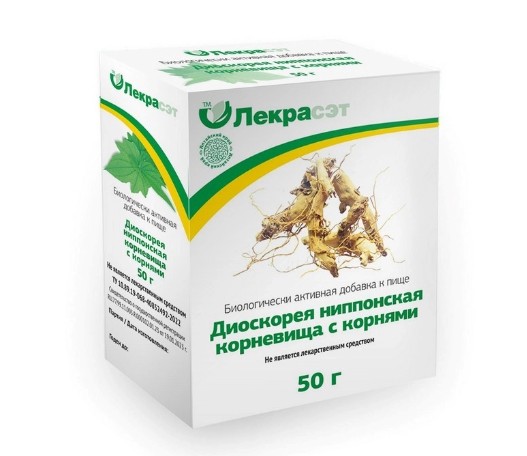 ДИОСКОРЕЯ НИППОНСКАЯ КОРНЕВИЩА С КОРНЯМИ РАСТИТЕЛЬНОЕ СЫРЬЕ  50 Г №1
