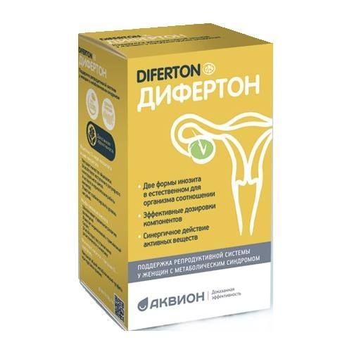 ДИФЕРТОН ТАБЛЕТКИ ПОКРЫТЫЕ ОБОЛОЧКОЙ  1,43 Г №60