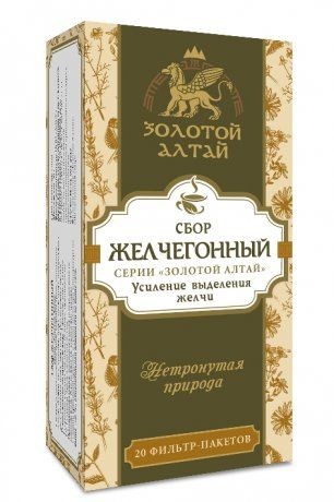 ФР-ЗОЛОТОЙ АЛТАЙ СБОР ЖЕЛЧЕГОННЫЙ ФИТОСБОР  1,5 Г №20