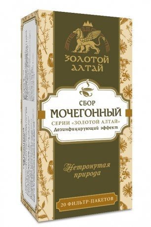 ФР-ЗОЛОТОЙ АЛТАЙ СБОР МОЧЕГОННЫЙ ФИТОСБОР  1,5 Г №20