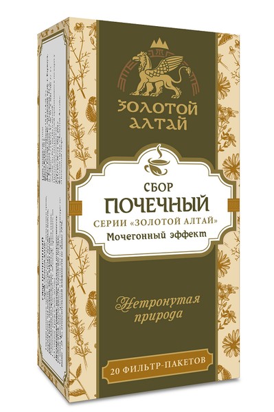 ФР-ЗОЛОТОЙ АЛТАЙ СБОР ОРТОСИФОН (ПОЧЕЧНЫЙ СБОР) МОЧЕГОННЫЙ ЭФФЕКТ ФИТОСБОР  1,5 Г №20