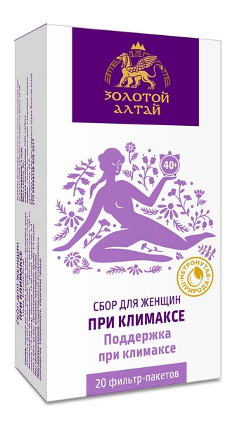 ФР-ЗОЛОТОЙ АЛТАЙ СБОР ДЛЯ ЖЕНЩИН ПРИ КЛИМАКСЕ ФИТОСБОР  1,5 Г №20