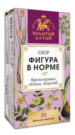 ФР-ЗОЛОТОЙ АЛТАЙ СБОР ФИГУРА В НОРМЕ ФИТОСБОР  1,5 Г №20