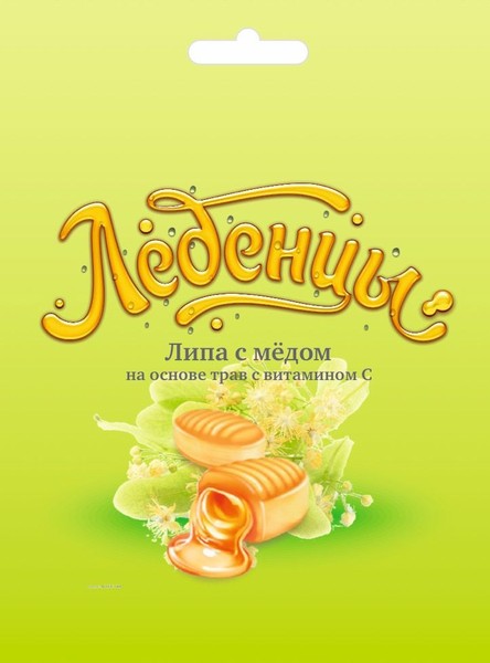 ЛЕДЕНЦОВАЯ КАРАМЕЛЬ С ВИТАМИНОМ С ЛЕДЕНЦЫ [ЛИПА-МЕД]  60 Г №1