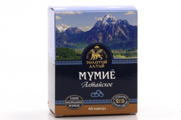 ФР-ЗОЛОТОЙ АЛТАЙ МУМИЁ АЛТАЙСКОЕ КАПСУЛЫ  0,2 Г №60