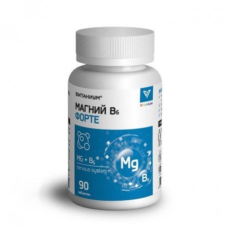 VITANIUM МАГНИЙ В6 ФОРТЕ ТАБЛЕТКИ  1,17 Г №90