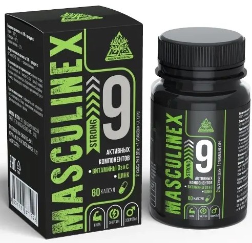 МАСКУЛИНЕКС СТРОНГ/MASCULINEX STRONG КАПСУЛЫ  450 МГ №60