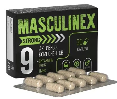МАСКУЛИНЕКС СТРОНГ/MASCULINEX STRONG КАПСУЛЫ  450 МГ №30