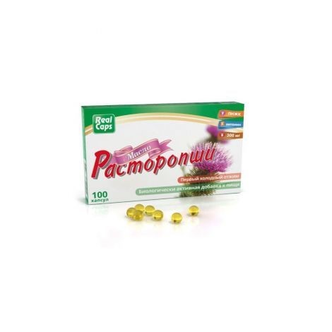 РЫБНЫЙ ЖИР С МАСЛОМ РАСТОРОПШИ (СТМ) КАПСУЛЫ 0,33 Г №100