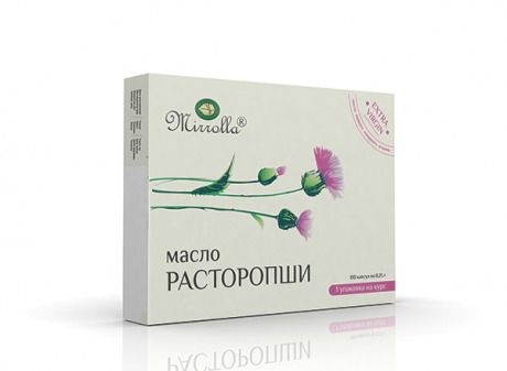 МАСЛО РАСТОРОПШИ МИРРОЛЛА КАПСУЛЫ  0,3 Г №100