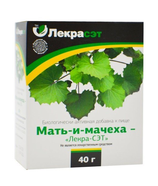 МАТЬ-И-МАЧЕХА ЧАЙНЫЙ НАПИТОК ЧАЙНЫЙ НАПИТОК  40 Г №1